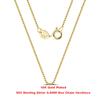 RINNTIN SC Серебро 925 пробы 18K 14K Цепочка Ожерелье Украшения Хип-Хоп Colar Кубинская Cadena Kolye Цепь с золотым покрытием для женщин мужчин