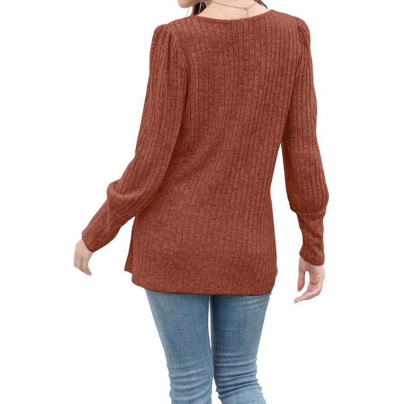 YYFS Женская мода повседневная весна осень однотонные принты длинные рукава квадратный воротник блузки и рубашки