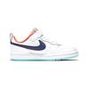 Nike Court Borough 2 Support Low top Kids' Skateboarding Shoes White Blue Orange Children Aged 3 7 Years Old BQ5451-112