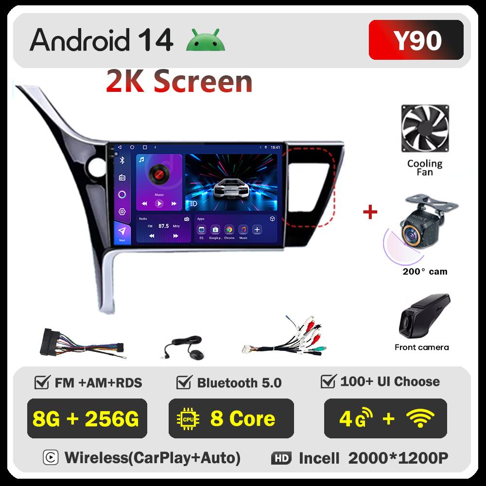 Для Toyota Corolla 11 Auris E180 2017 2018 2019 Carplay Auto Экран Беспроводной Android Auto Автомобильные Интеллектуальные Системы Автомобильный DSP