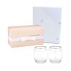 JILL STUART Pair Glass 250cc Clear Set of 2 Stylish Cute Tumbler Wedding Gift Present Made In Japan Gift Box Included Wrapped GW4132-42182AAZ