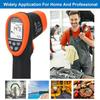 Промышленный термометр инфракрасный лазерный Дистанционное измерение подключение к мобильному телефону портативный Портативный Дата HOLD подсветка BTMETER