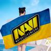 Navi Natus Vincere Аниме Пляжное Полотенце для Купания Мягкое Впитывающее Мочалка Детские Подарки для Детей Путешествия Кемпинг Спортзал