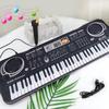 Chriyungel Kids Electronic Piano Keyboard with Microphone 61 / 37 Keys Organ Musical Instrument Toy Gift for Child Beginners