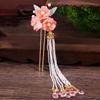 Pearl Ancient Hair Stick Tassel Hanfu Headwear Classical Flower Hair Hair Fork Women