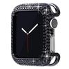 Алмазный корпус для Apple Watch 45 мм 41 мм 44 мм 40 мм Серии 9 8 7 6 5 4 3 SE Роскошный алмазный защитный чехол Оболочка iWatch