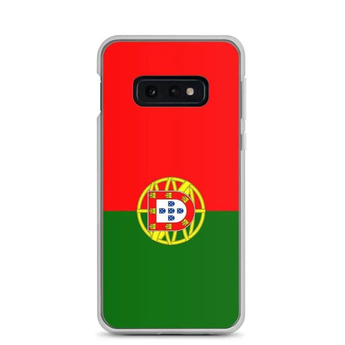 Coque Téléphone - Samsung - Galaxy S20 - Drapeau Portugal - Souple - Multicolore