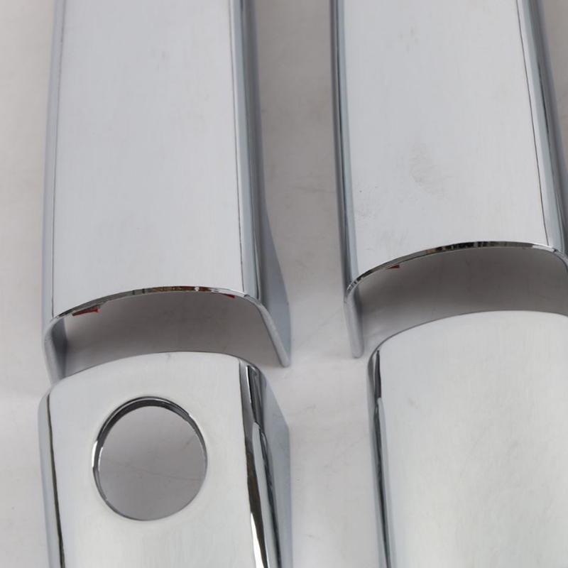 For Peugeot 407 SW sedan 2004-2010 Accessory chrome silver car door handle covers trim 2005 2006 2007 2008 2009