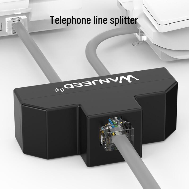 WANJEED RJ11 Telephone Line Splitter & Adapter
