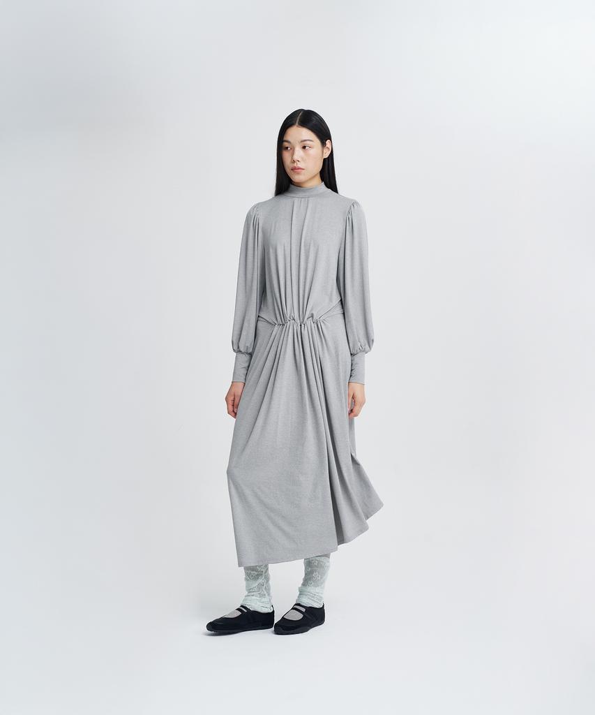 Haipeogeullipeu Column Jersey Dress