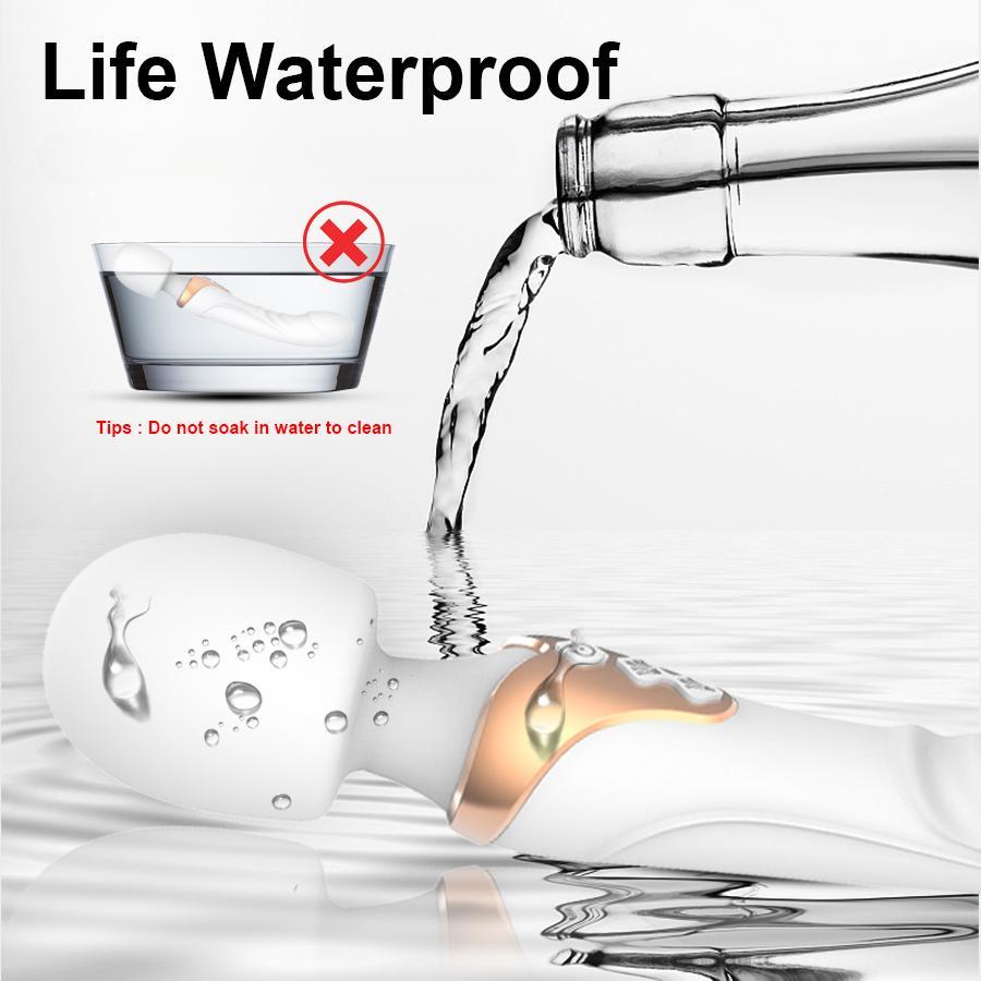 Мощный AV-вибратор, фаллоимитаторы, волшебная палочка для женщин, 10 режимов, стимулятор клитора, массажер для точки G, влагалища, секс-игрушки для взрослых для женщин