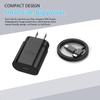 PD 25W USB C Charger Quick Charge 3.0 Super Fast Charging Type C Cable For Samsung Galaxy S24 S23 S22 S21 S20 Ultra Plus S21FE S20FE