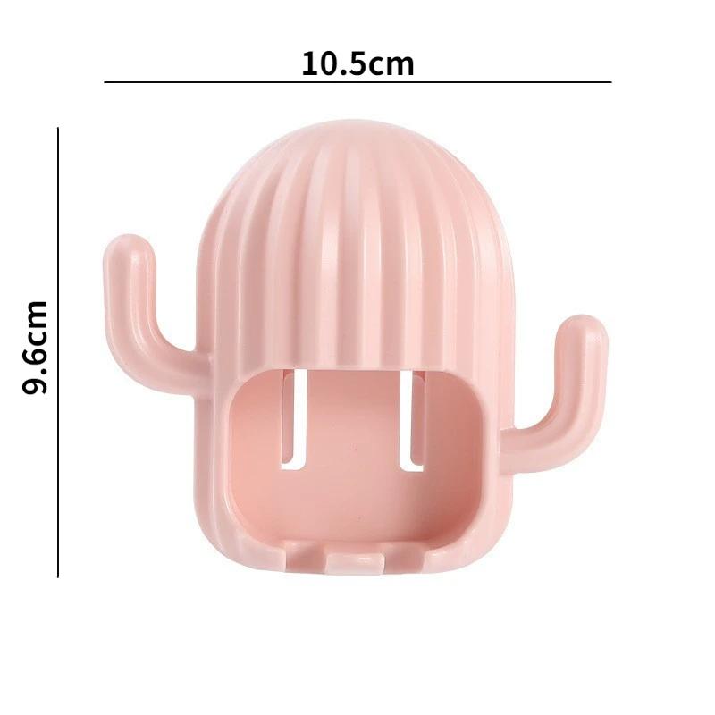 Кактус держатель зубной щетки полка органайзер ванная комната бытовые принадлежности ванная комната полки для ванной слив