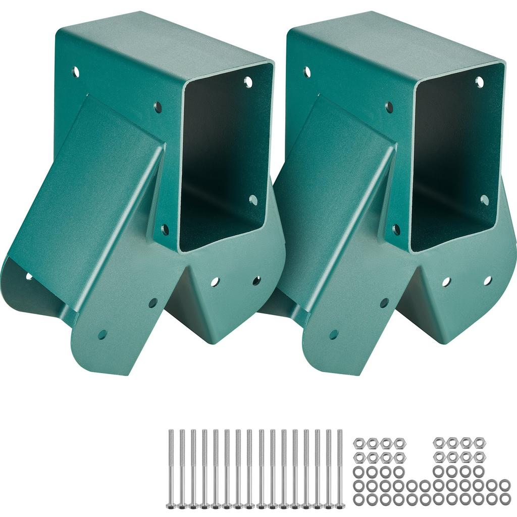 VEVOR A-Frame Middle Swing Set Brackets, Heavy Duty Carbon Steel Swing Set Hardware with Mounting Hardware