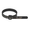 10pcs Reusable Design Finger Measuring Gauge Plastic Ring Measurement Tool  For Men