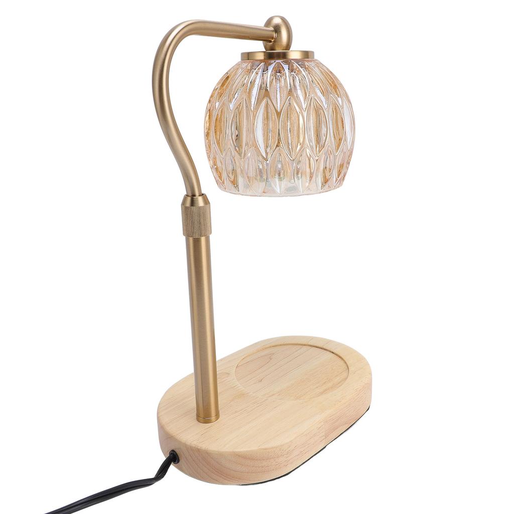 Лампа для подогрева свечей с регулируемой яркостью, домашний декор, бездымный подогревающий свет, электрические свечи, подогреватель воска