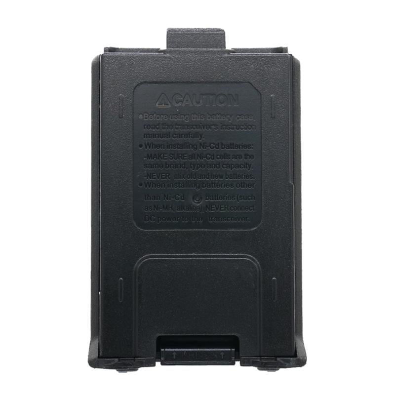 Корпуса для батарейного отсека 6xAAA Черные для рации для Baofeng BF-UV5R BF-UV5RA BF-UV5RL TYT-F8