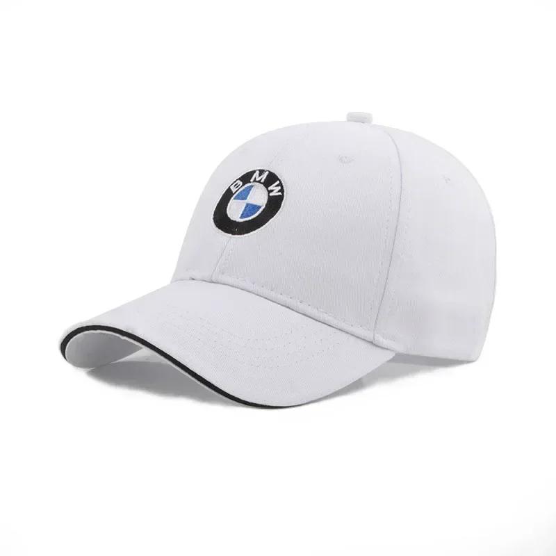 WJNR5 2025 Новая бейсболка BMW Летняя спортивная кепка для улицы Вышитая Мужская Женская Бейсболка для BMW M POWER X3 X5 X6 E90 E70 F30 Acce