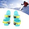Лыжные коньки Нейлоновые Портативные   Короткие Снежные коньки Skiboard с сумкой для хранения для зимних видов спорта на открытом воздухе
