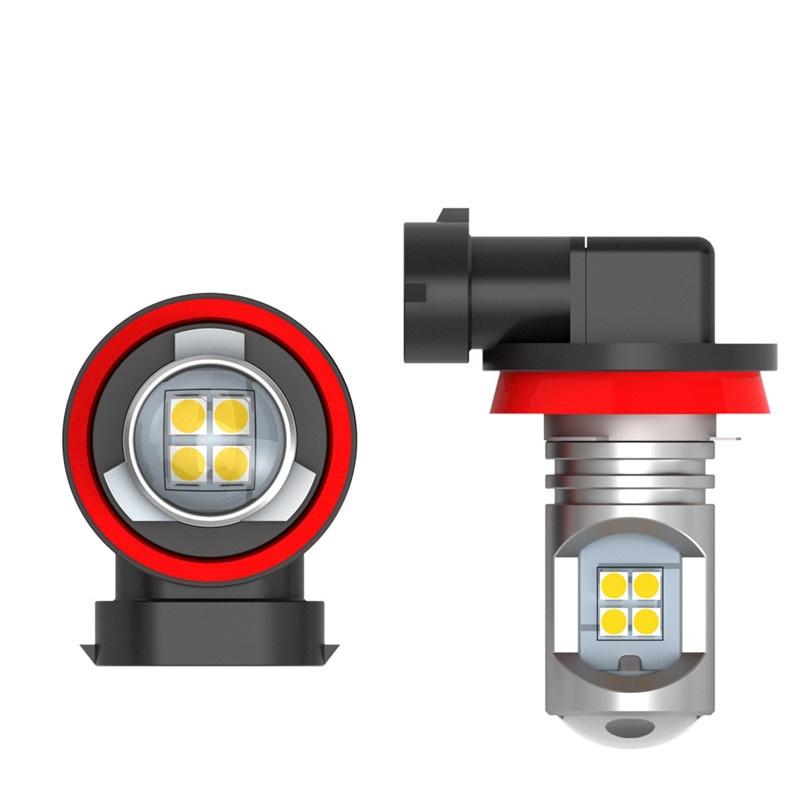 2x Canbus белый 3030 светодиодный 12 Вт 6000k 780LM автомобильный передний противотуманный фонарь для Toyota Auris 2013-2018