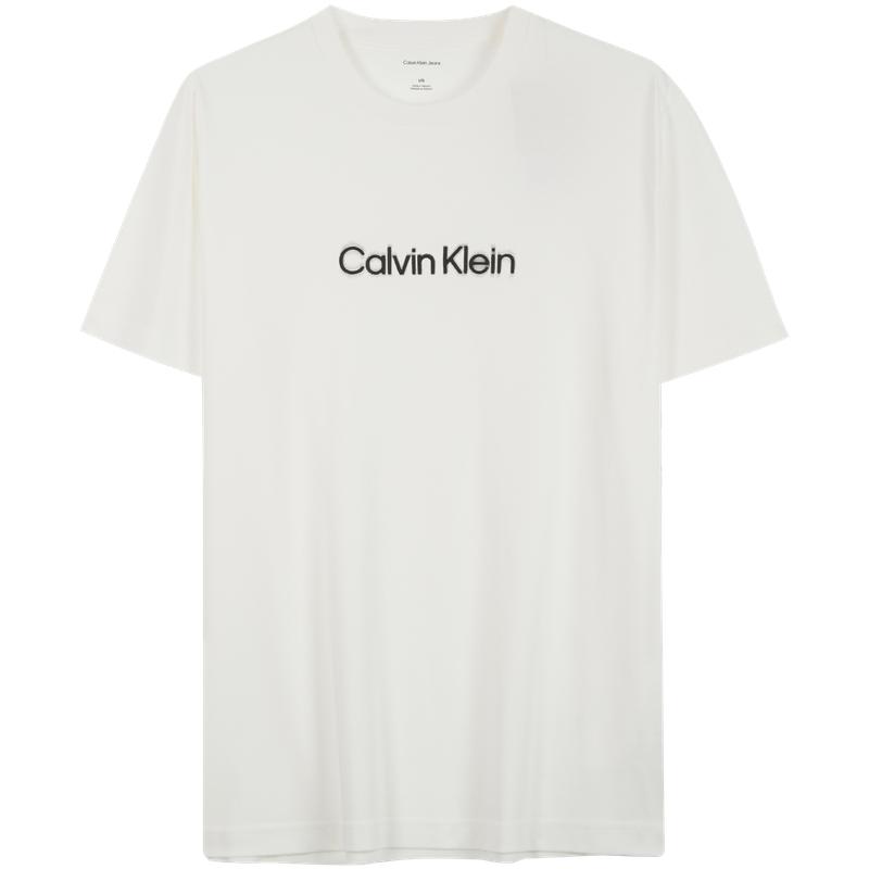 Calvin Klein T-Shirts Men's Crew Neck Moderate 4RAB807