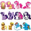 Подвески для кроксов My Little Pony - Мягкие ПВХ Резиновые Аксессуары для Обуви