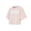 Casual Round Neck Short Sleeve T-Shirt Women Tops Pink 584427-17