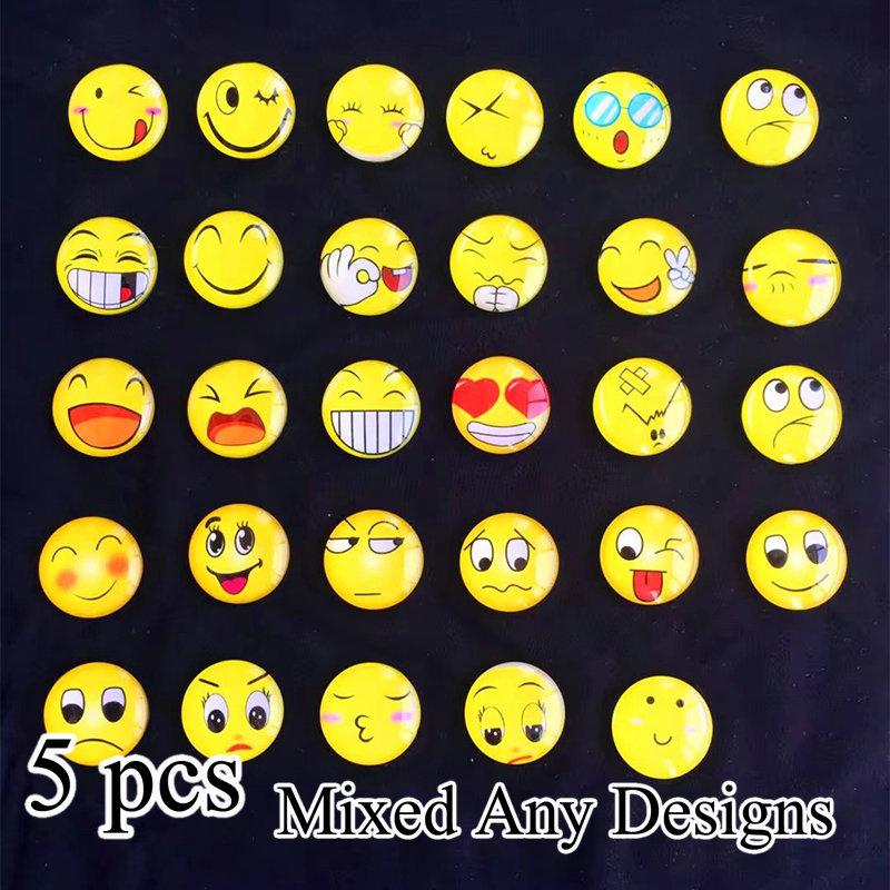 5/10 шт. случайного дизайна, ассорти из улыбающихся, плачущих выражений, милых лиц, магниты на холодильник, сделай сам, домашний декор, аксессуары, наклейки