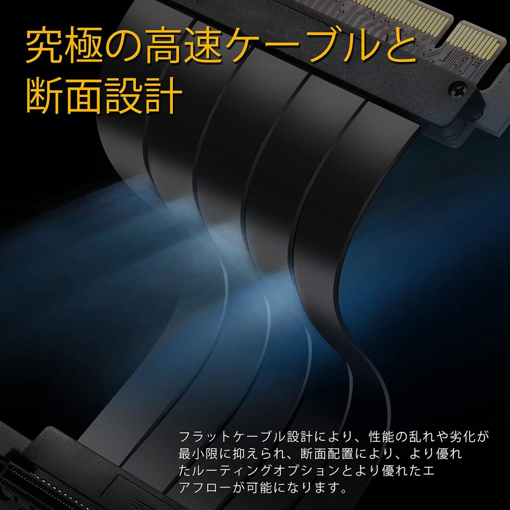 Новая версия кабеля-райзера PCI Express PCIe 16x со скоростью расширения, вертикальный для GPU, игровой, высокоскоростной райзер, прямой кабель-райзер для GPU, 90 градусов EZDIY-FAB