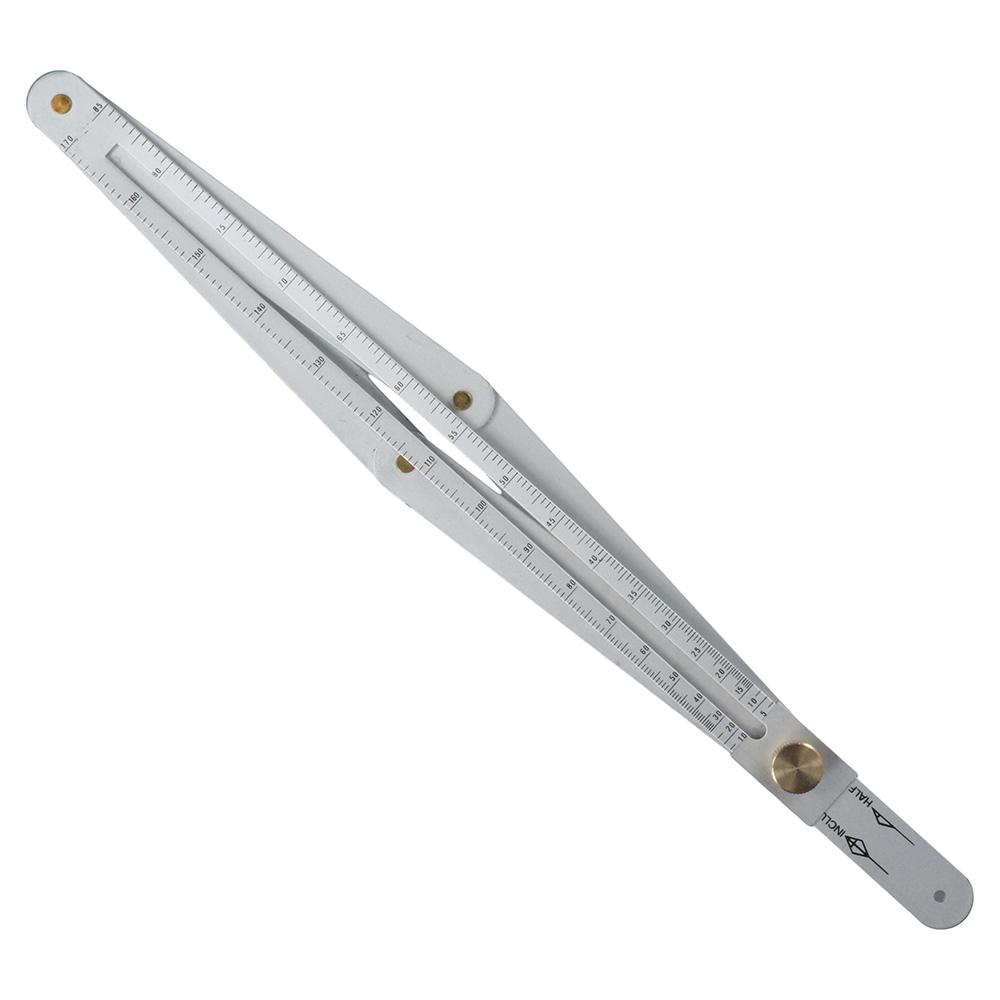 Stainless Steel Angle Measuring Ruler 0-170° Construction Protractors DIY Rule Tool