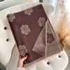 Luxury  Cashmere Women Rose Scarf Winter Warm Shawl And Wrap Bandana Pashmina Female Foulard Square Thick Blanket Poncho