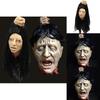 Halloween Haunted House Scene Decor Latex Filled Head Prop For Party And Bar Setup