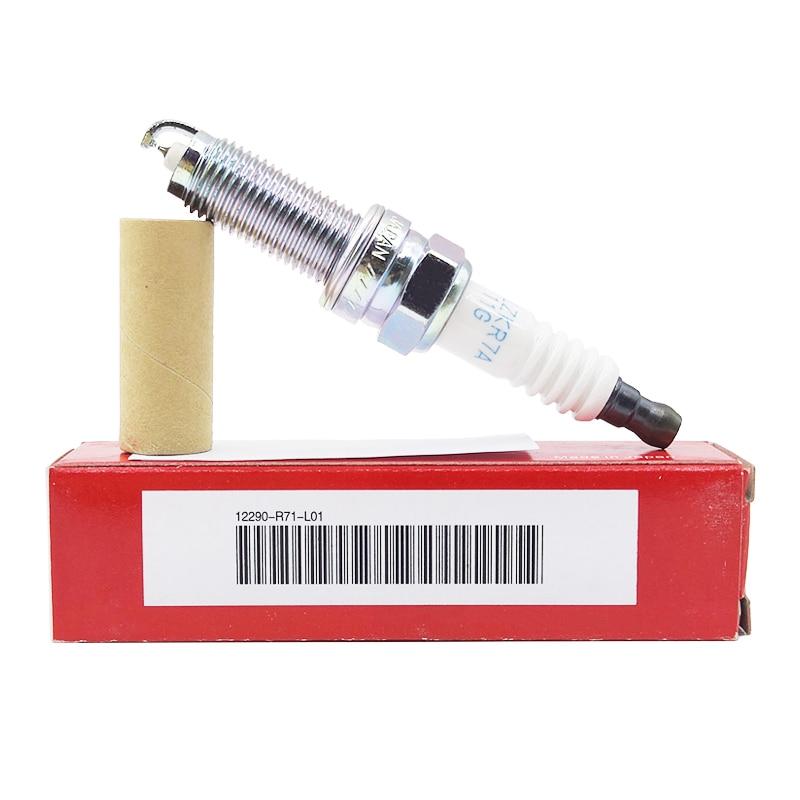 НОВЫЕ 4 шт. DILZKR7A11G двойная иридиевая свеча зажигания 12290-R71-L01 для Honda Accord Odyssey Pilot 12290R71L01 автозапчасти