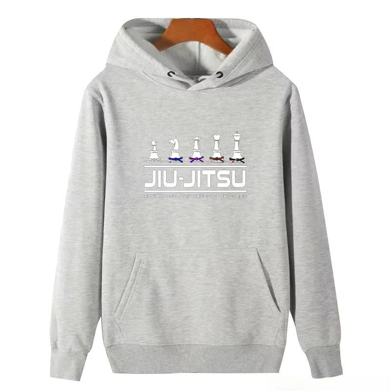 Fashionable hooded cape coat High-quality Brazilian jiu-jitsu hooded shirt Men's hooded sweatshirt