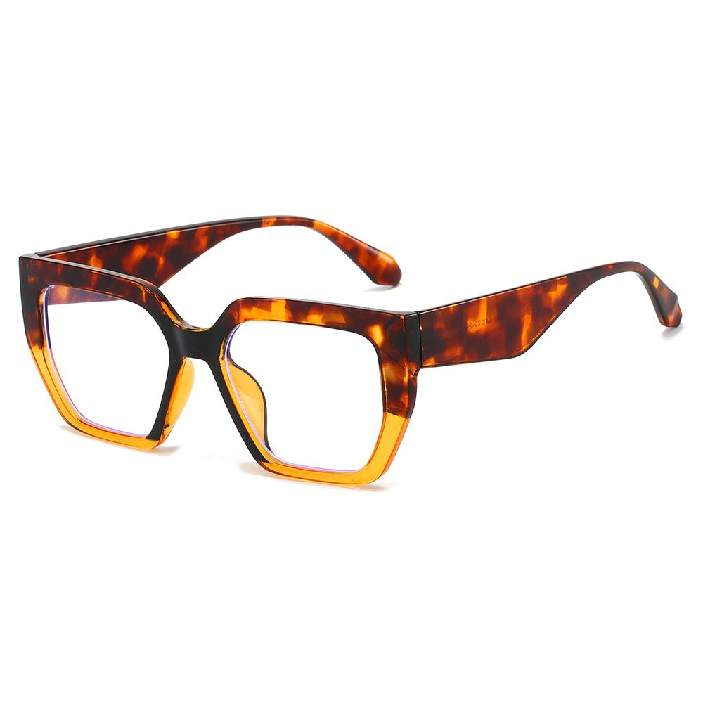 2025 New Arrival Concave Frame Square Sunglasses with Contrast Color Oversized Retro Chic for Unisex with UV400 Lenses
