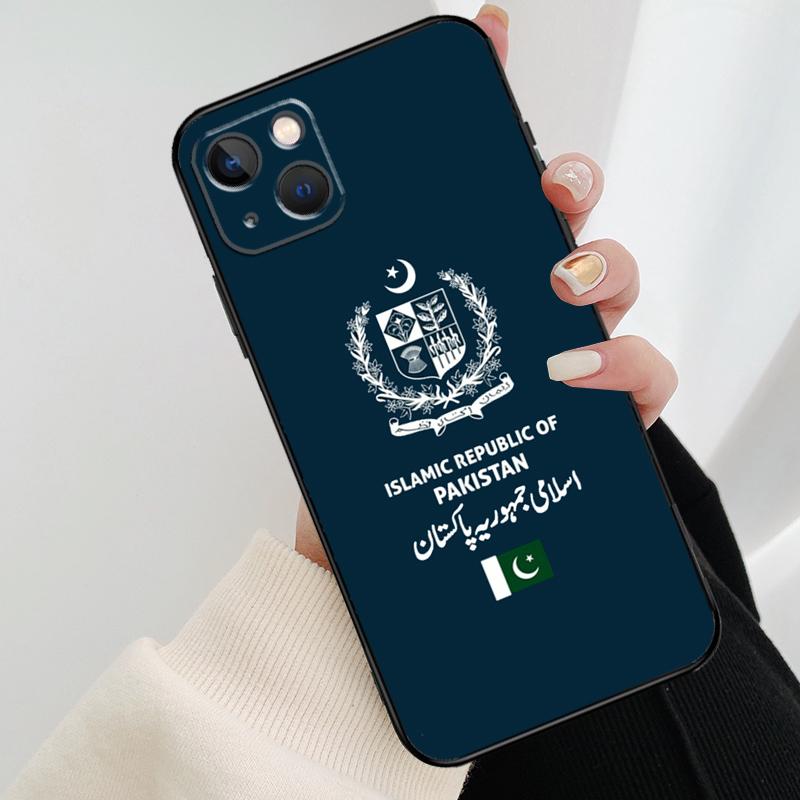 Чехол для телефона с баннером Флага Пакистана Для iPhone 17 Pro Max 15 14 13 11 12 16 Pro Max mini 15 16 Plus 16e 17 Air Cover