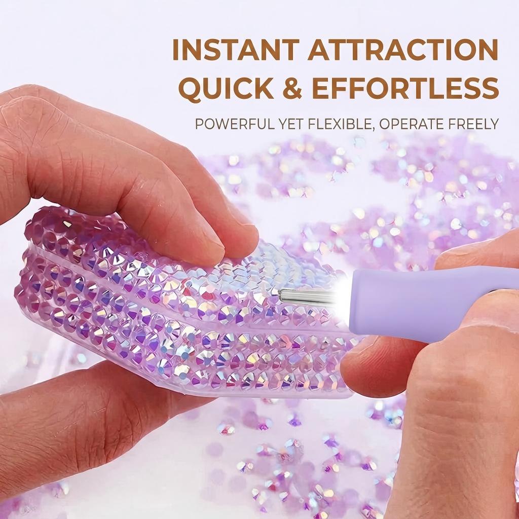 Electric Vacuum Diamond Painting Pen Rechargeable 2-Speed Suction Drill Tool for DIY Art