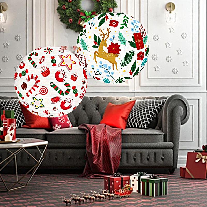 1 шт. конфеты рождественские рождественские фонарики рождественские фонарики рождественские вечеринки рождественские подвески