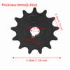 410 13T Chain Sprocket with Crankset Sprocket Gear Durable Chain Wheel Sprocket  for Scooter