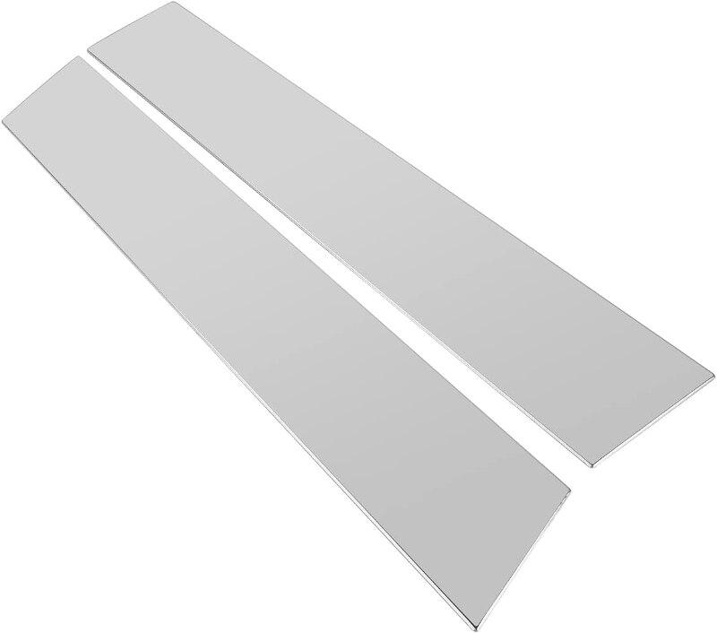 Для Chrysler 300 300C Dodge Magnum 2005 2006 2007 2008 2009 2010 стойки стойки автомобиля обшивка окна BC наклейки на колонку серебристого цвета