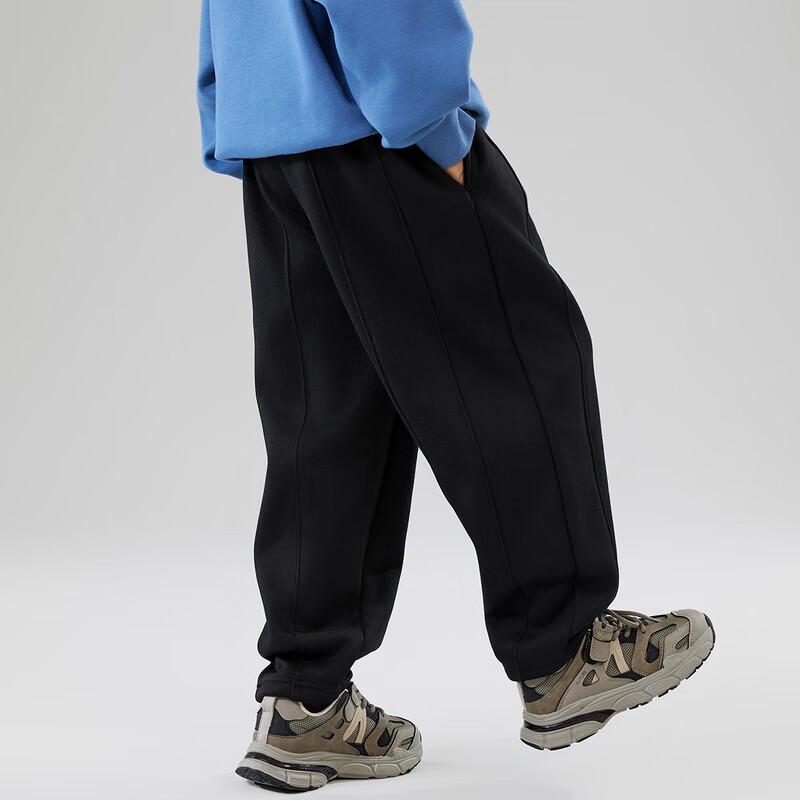 EBAER Kids' Winter Fleece-Lined Warm Casual Pants