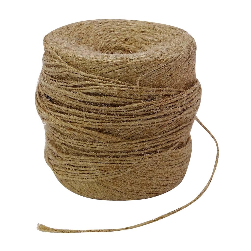 IBA Indianbeautifulart Шпагат Шпагат Строка Джутовая нить Натуральный деревенский DIY Свадебный скрученный