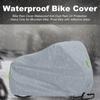 Чехол для велосипеда,   Чехол, Водонепроницаемый чехол от дождя для велосипеда, Защита от пыли, дождя, УФ-излучения, Прочный, для горного велосипеда, шоссейного велосипеда, со светоотражающей полосой, Замок