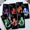 Прозрачный чехол аниме Genshin Impact для Xiaomi Mi Poco X3 NFC M3 Pro F3 F1 11 Lite 12 Note 10 11T 9T, прозрачный чехол для телефона