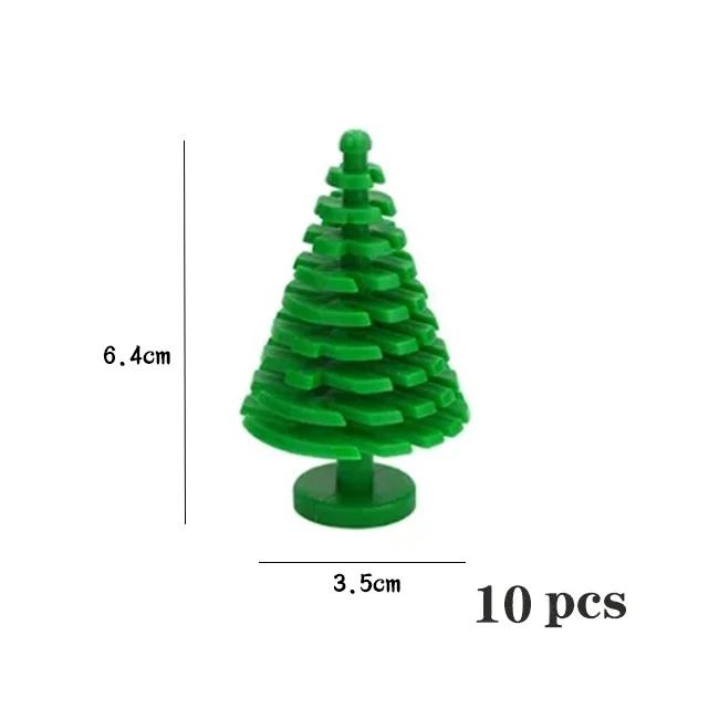 НОВЫЕ Растения Сосна Ель Альпинарий Строительные Блоки Городской Уличный Пейзаж Садовый Ландшафт Кирпич Совместимый 3778 32607 2435 6064 2417