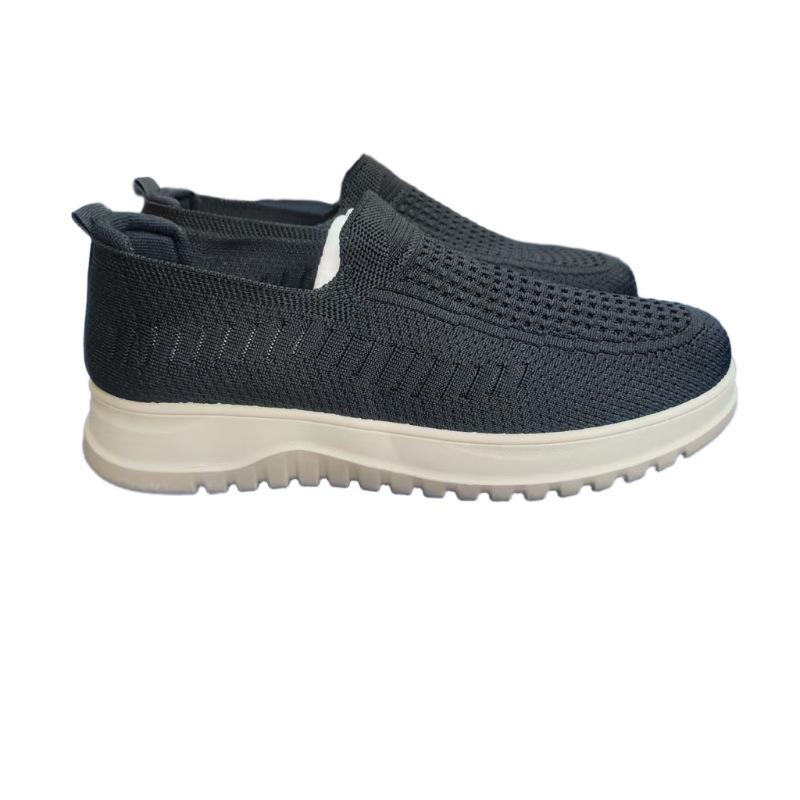 Men's casual shoes 2026 men's new fashionable sports shoes anti slip breathable flat walking shoes