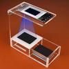 Acrylic Mtg Card Scanner Stand Trading Card Game Scanning Aid Mobile Phone Holder Party Supplies Card Storage Box