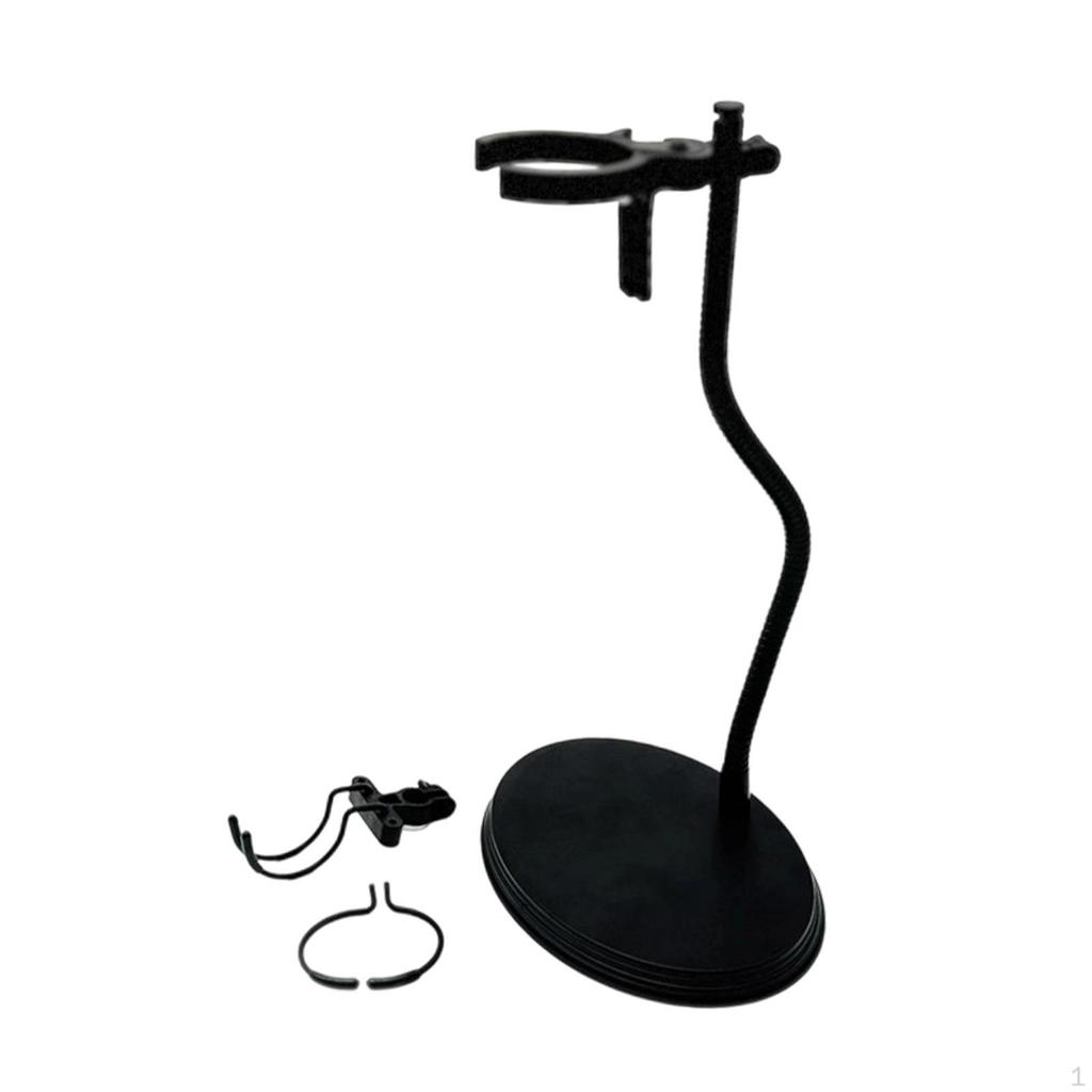 Action Figure Display Stand Base with Clips Doll Holder for 15-30cm