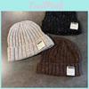 Fashion Patch Letter Knit Beanie Women Accessory For Winter Warmth Comfort And