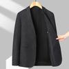 Осень и зима Новый стиль тонкий эластичный мужской повседневный маленький костюм мужской тонкий однобортный пиджак
